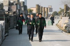 区领导考察团莅临仲博集团检查指导工作