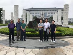 中国殡葬协会王宏阶、杨世森一行莅临考察指导