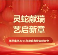 灵蛇献瑞 艺启新章 | 仲博集团2025年度盛典暨表彰大会